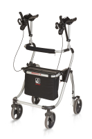 Rollator POLO YANO mit Unterarmauflage, silber