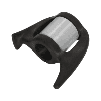 Krücken- und Stockhalter schwarz-silber