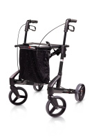 Rollator Troja Original Black Series M, schwarz