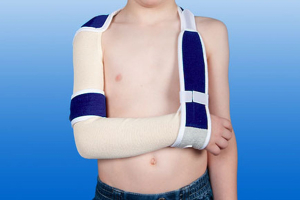 Gilchrist-Bandage, Spezialbandage, Noba, Vorderansicht