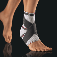 Sprunggelenkbandage Bort select TaloStabil Plus silber