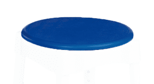 Drehscheibe mit Soft Pad für Duschhocker Redondo, blau