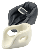 Fersenschoner Pharma Form Viskoschaum, universal, schwarz
