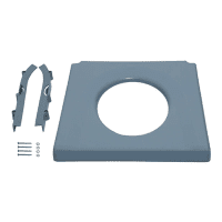 Kunststoff-Sitzbrille für Toilettenstuhl TSU/TSU-2 grau