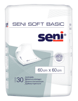Bettschutzunterlagen Seni Soft Basic 60x60 (1 Karton: 4 x 30 Stück)