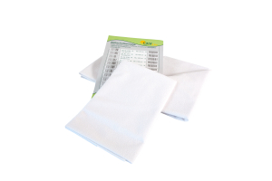 Bettschutzeinlage atmungsaktiv, Frottee/PU weiß