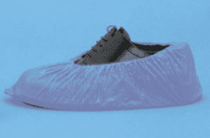 Einmalüberschuhe Kunststoff, blau(VPE: 10 Stück)