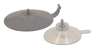 Saugerset für Badewannenlifter Akkulift Felix (4x transparent, 1x grau)