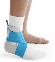 Knöchelorthese Push ortho Aequi Junior grau/türkis universal