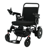 Elektrorollstuhl Weser XXL, 6 km/h, schwarz, faltbar, 24V 26Ah Lithium