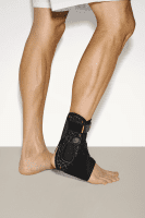 Sprunggelenkorthese MALLEO-CAST ORGANIC S1, schwarz