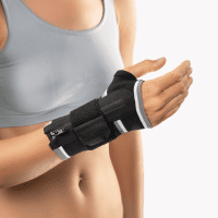 Bort Handgelenkschiene ManuZip Eco, schwarz