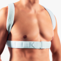 Bort Geradehalter StabiloFix Universal, weiß vorne