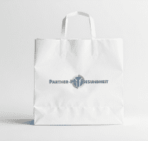 Papiertasche 45 x 17 x 48 cm mit Aufdruck