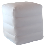 Stufenlagerungswürfel aufblasbar 40 x 45 x 50 cm weiß