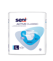 Seni Active Classic L, Hüfte 100-135 cm (1 Karton 3 x 30 Stück)