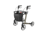 Rollator SERVER Standard mit Stockhalter und Tasche, Farbe champagner