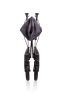 Rollator Olympos ATR Black Series OFF road wheels, Seitenansicht