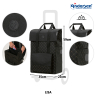 Scala Shopper Lisa, schwarz,  Ansicht der Tasche