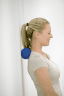 Igelball Sissel Spiky Ball blau in Anwendung