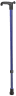 LM-Stock verstellbar in metallic blau mit Softgriff