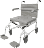 Duschtoilettenrollstuhl DUO MOTION XL, 5" Räder
