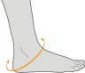Sprunggelenkorthese PROCARE® Stabilized Ankle Brace