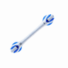 Saughaltegriff STILEO, blau-weiß 55 cm lang