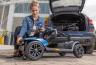 E-Scooter Colibri wird für den Transport zerlegt