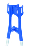 Unterarmgehstütze Magic-Soft Quetsch-Druck, blau