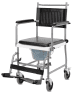 Toilettenrollstuhl TS-1, grau