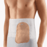 Stoma-Bandage Bort