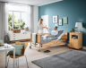 Pflegebett DALI low-entry mit Kabelhandschalter 90x200 cm Holz, Lifestyle