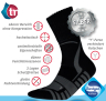 Socken TREKKING SILVER DEODORANT, dunkelgrau, Eigenschaften