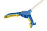 Greifzange Falke mit Softgriff blau/gelb, Greifzange geöffnet