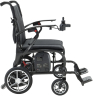 Elektrorollstuhl AeroCarbon 24V/150W 6km/h, silber, seitlich