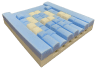 Sitzkissen CUBE Flexi ohne Bezug