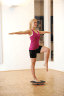 Balance Board Dynamic, Anwendungsbeispiel im Stehen