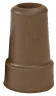Gummikapsel schlank 16 mm, braun