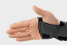 Manu Palmar JuzoPro Handgelenkorthese, anthrazit, Größe 2, Ansicht Handinnenfläche