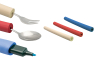Griffverdicker 3er Set beige, rot,blau (VPE: 3 Stück)