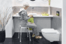 Duschhocker AQUATEC DOT, Anwendungsbeispiel