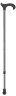 Gehstock Derby-Softgriff, metallic grau Leichtmetall