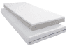 silverrelax Matratze mit Silverline-Bezug 90x200x14 cm