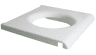 Sitzbrille Ortopedia 5HCDA/ Meyra 2.176/ B&B TS200/TS-1/UHC weiß