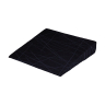 Keilkissen Kubivent Sit 40 x 40 cm, 8/1 cm Bezug schwarz, Verbundschaum, ergonomisch