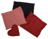Kirschkernkissen-Herz 20 x 20 cm rot