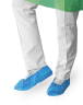 Einmalüberschuhe 41x15cm blau (VPE: 10x100Stück)