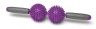 Massagegerät Spiky Twin Roller, lilac