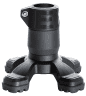 4-Punkt Gummikapsel Safety Foot, schwarz (VPE: 1 Stück)